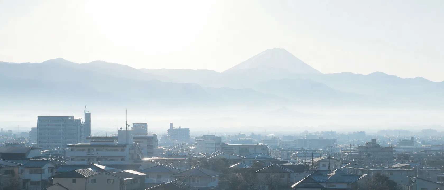 山梨の街並み